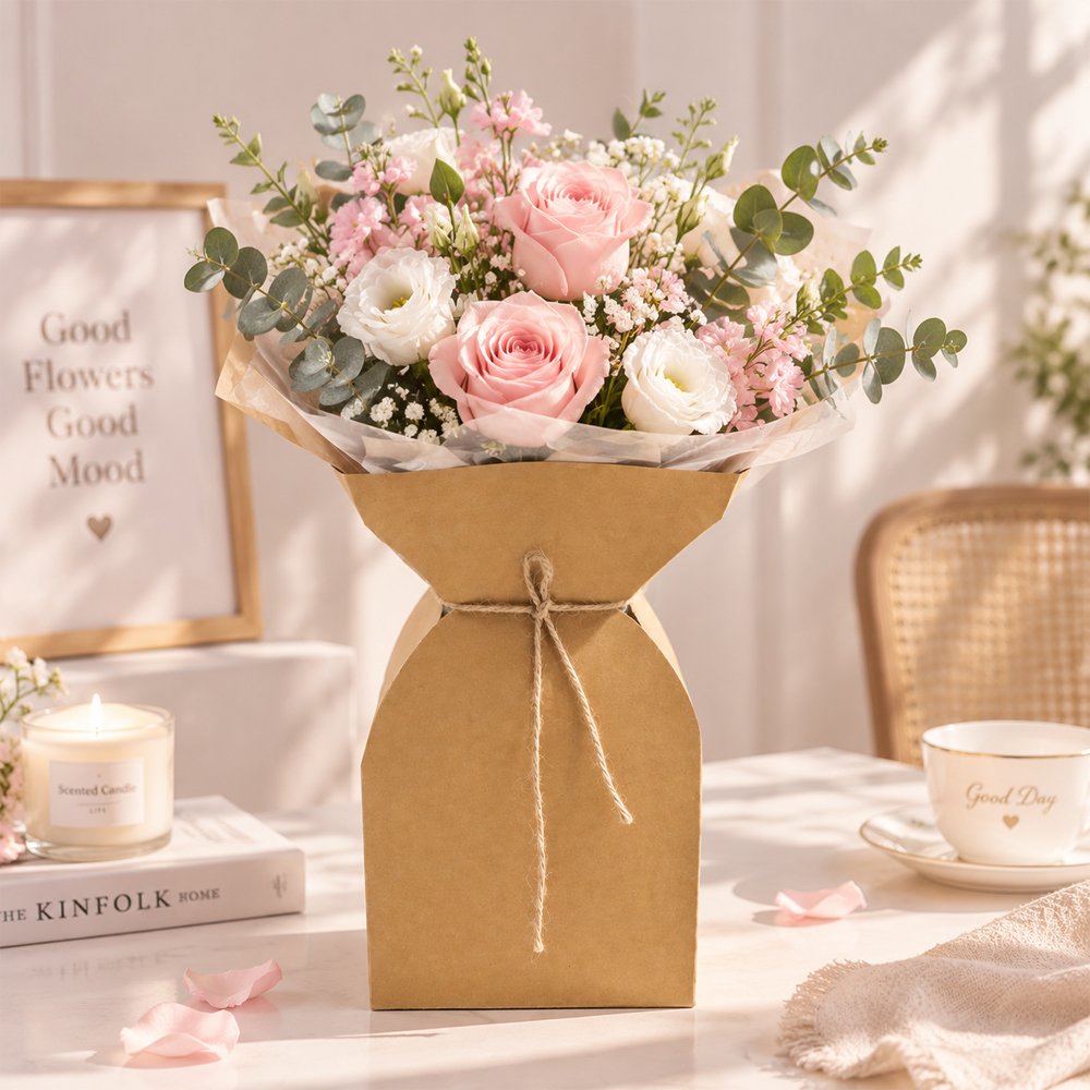 Kraft Paper Vase Container - Image 3