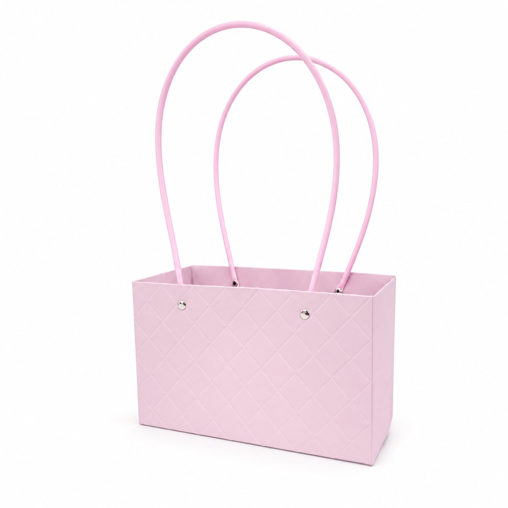 Embossed Rectangle Plain Waterproof Cardboard Paper Bag - Image 9
