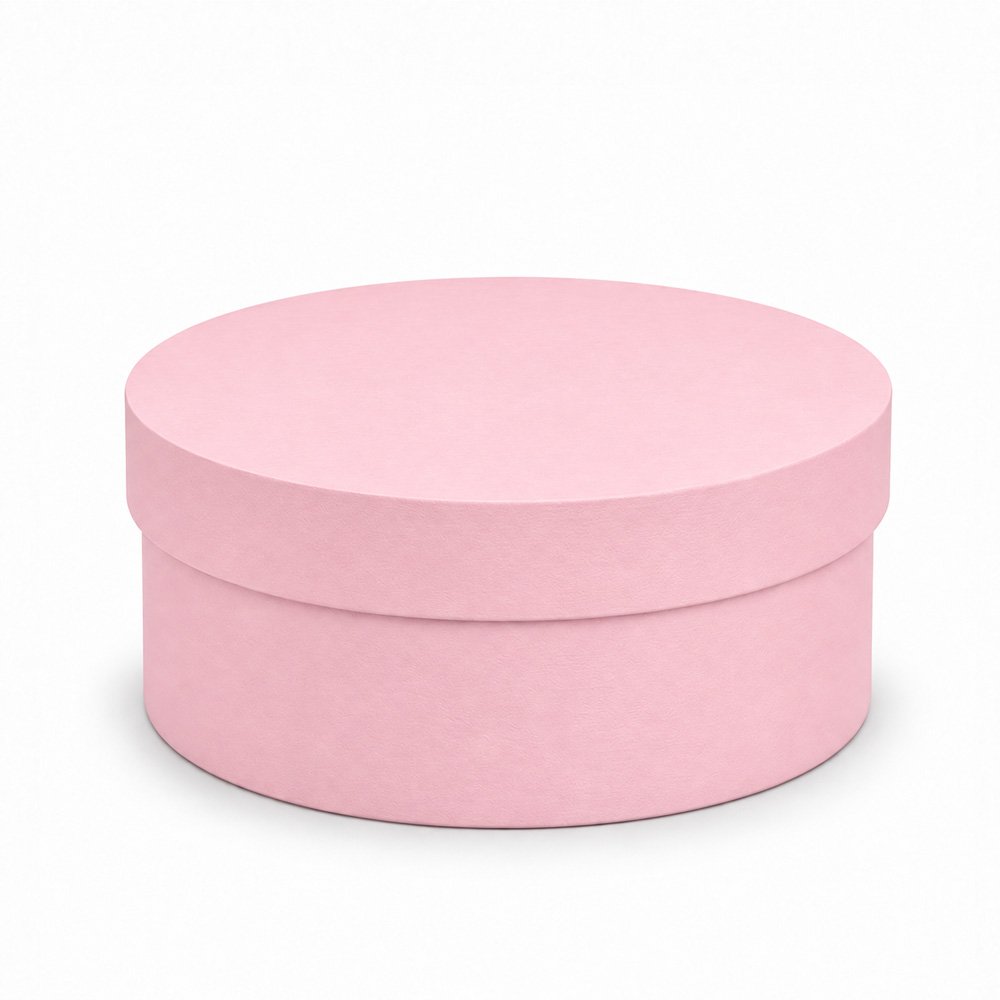 Round Flower Box - Ø 14 × 7 cm (D × H)