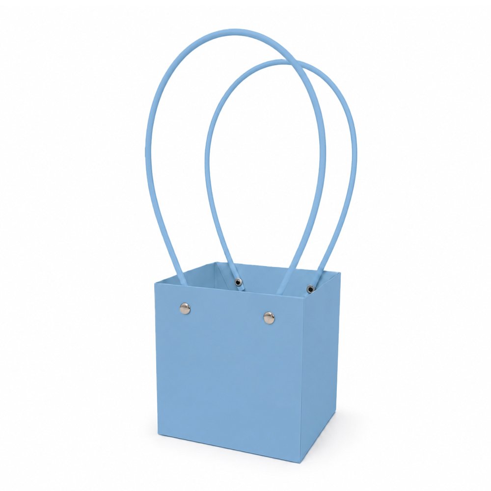 Square Plain Waterproof Cardboard Paper Bag - Image 3