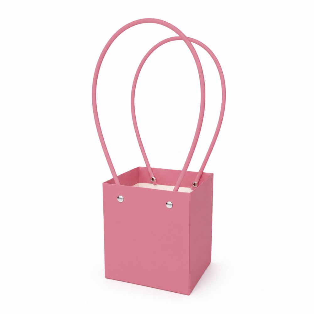 Square Plain Waterproof Cardboard Paper Bag - Image 5