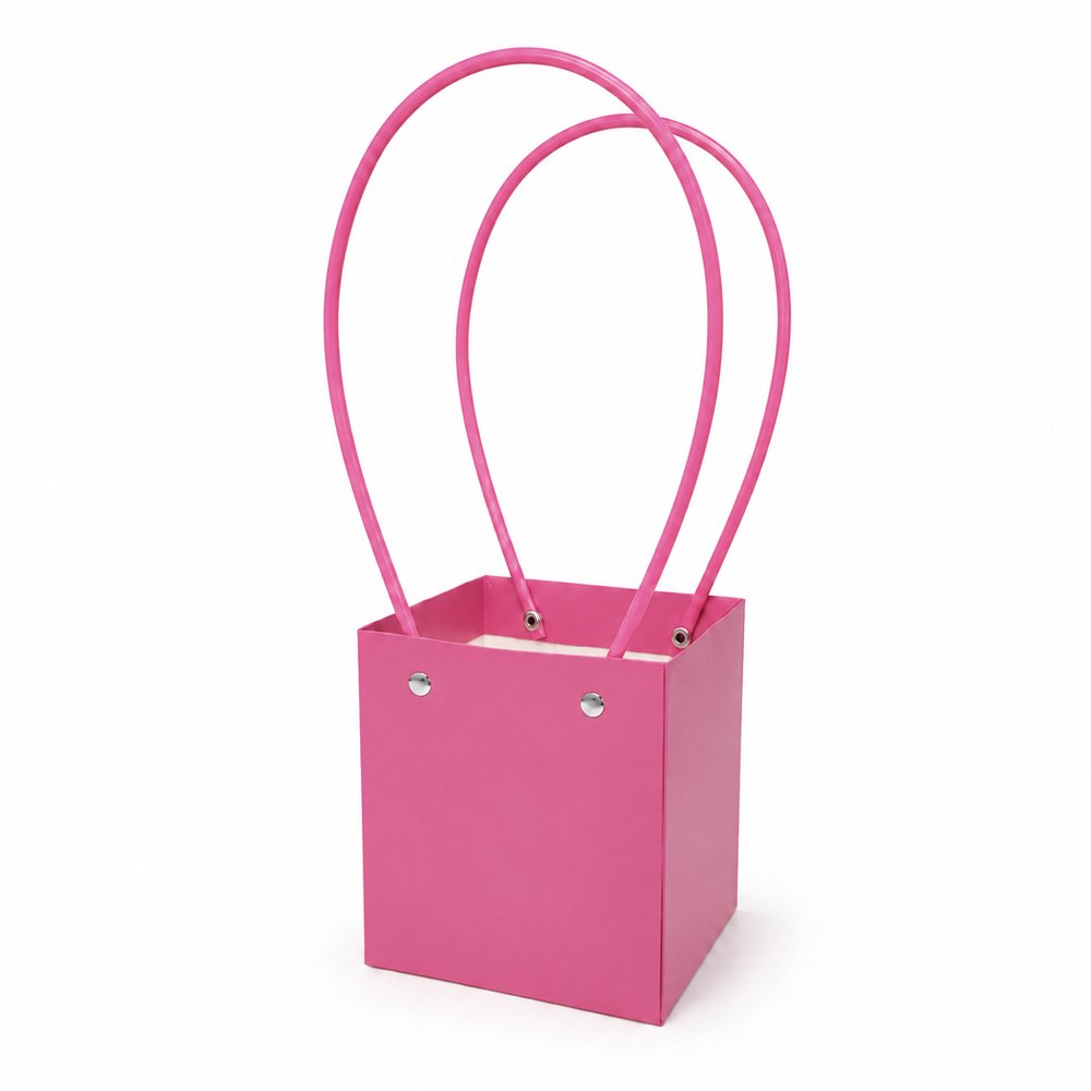 Square Plain Waterproof Cardboard Paper Bag - Image 6