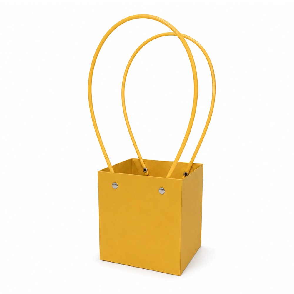 Square Plain Waterproof Cardboard Paper Bag - Image 10