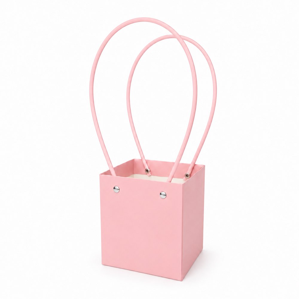 Square Plain Waterproof Cardboard Paper Bag - Image 15