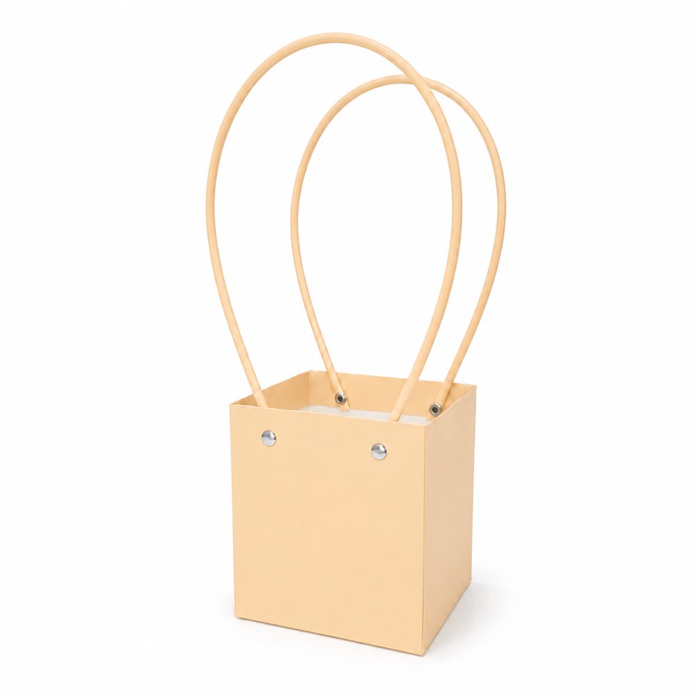 Square Plain Waterproof Cardboard Paper Bag - Image 19