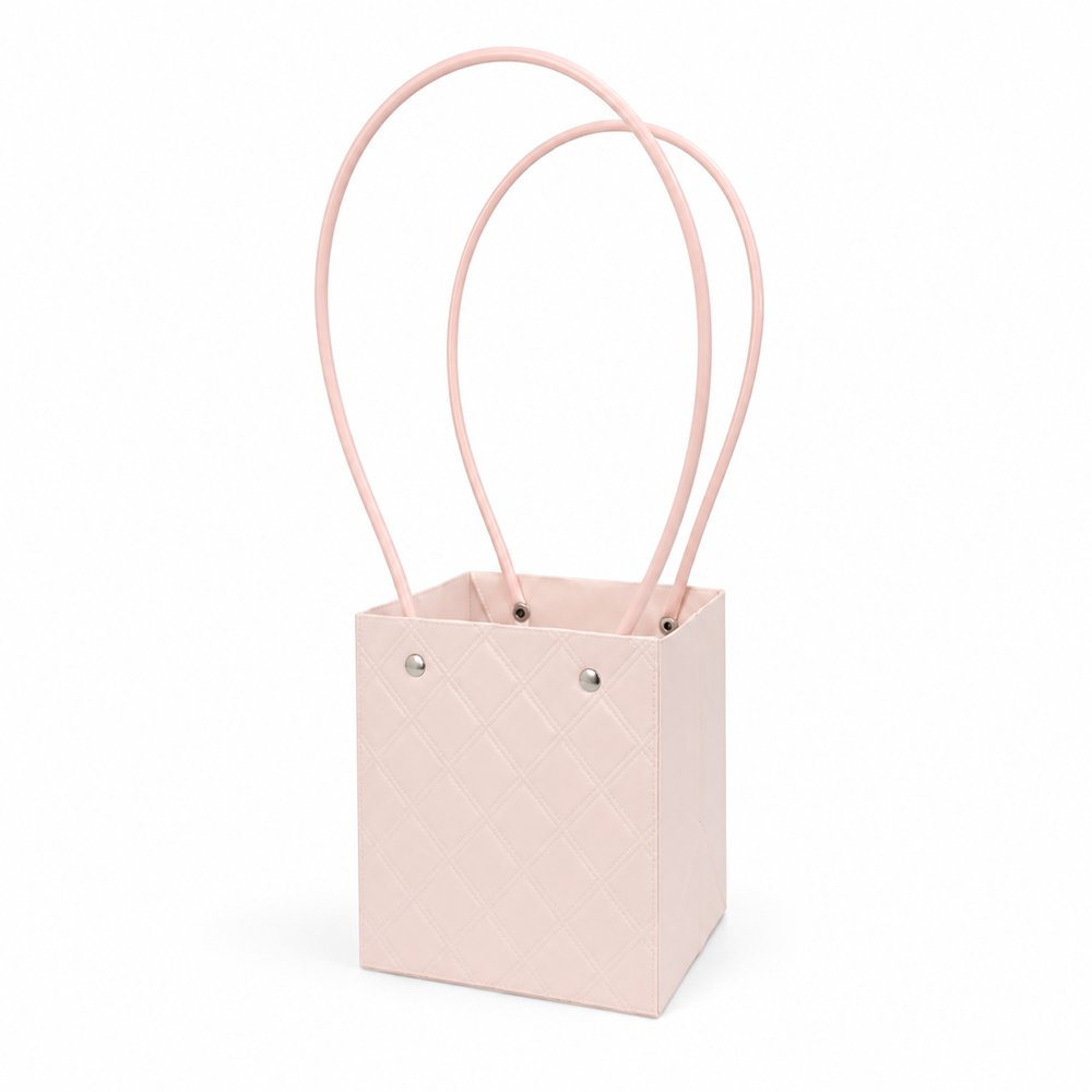 Embossed Square Plain Waterproof Cardboard Paper Bag - Image 9