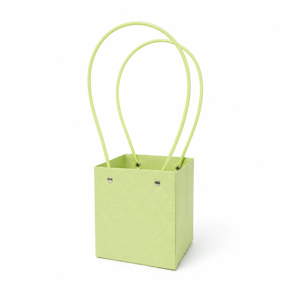 Embossed Square Plain Waterproof Cardboard Paper Bag - Image 12