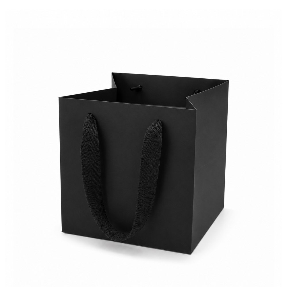 Square Cardboard Paper Bag - Image 2
