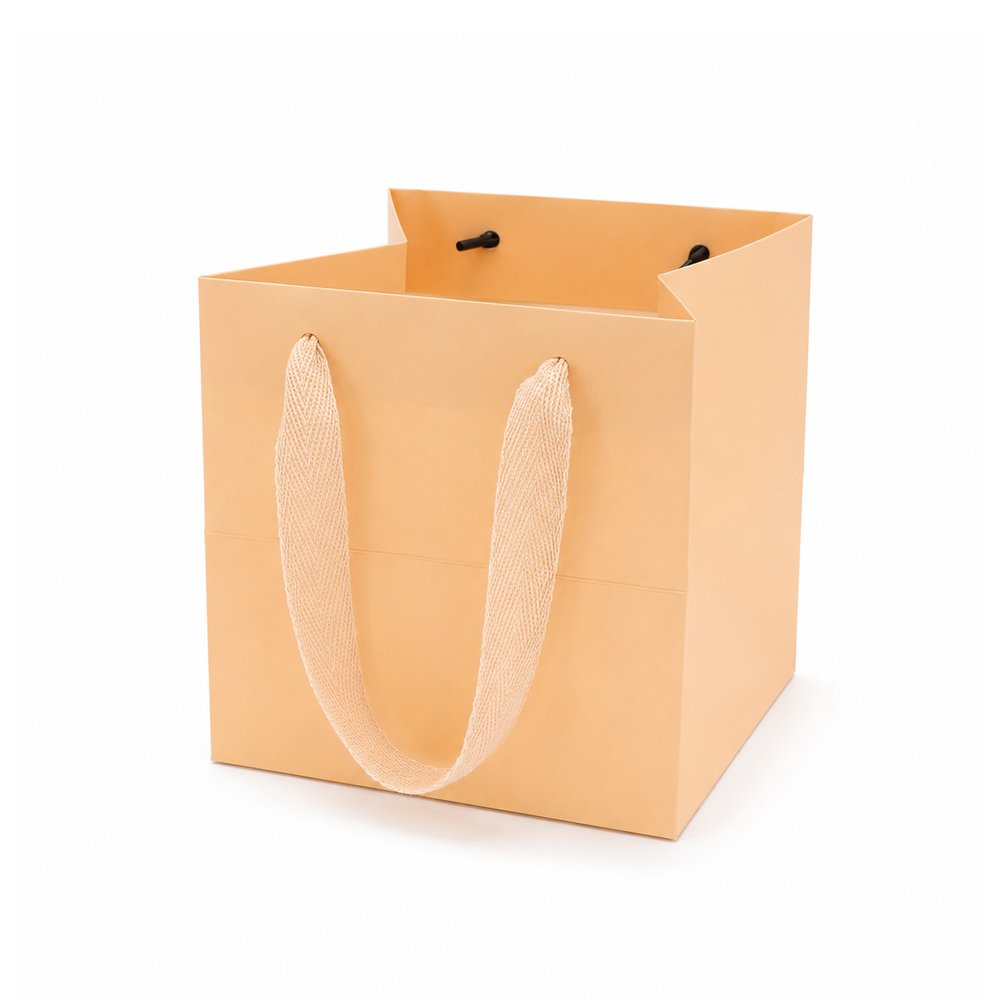 Square Cardboard Paper Bag - Image 6