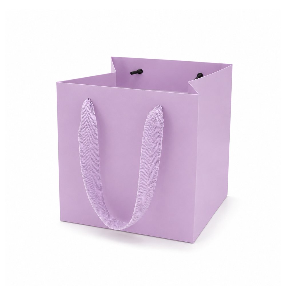 Square Cardboard Paper Bag - Image 7