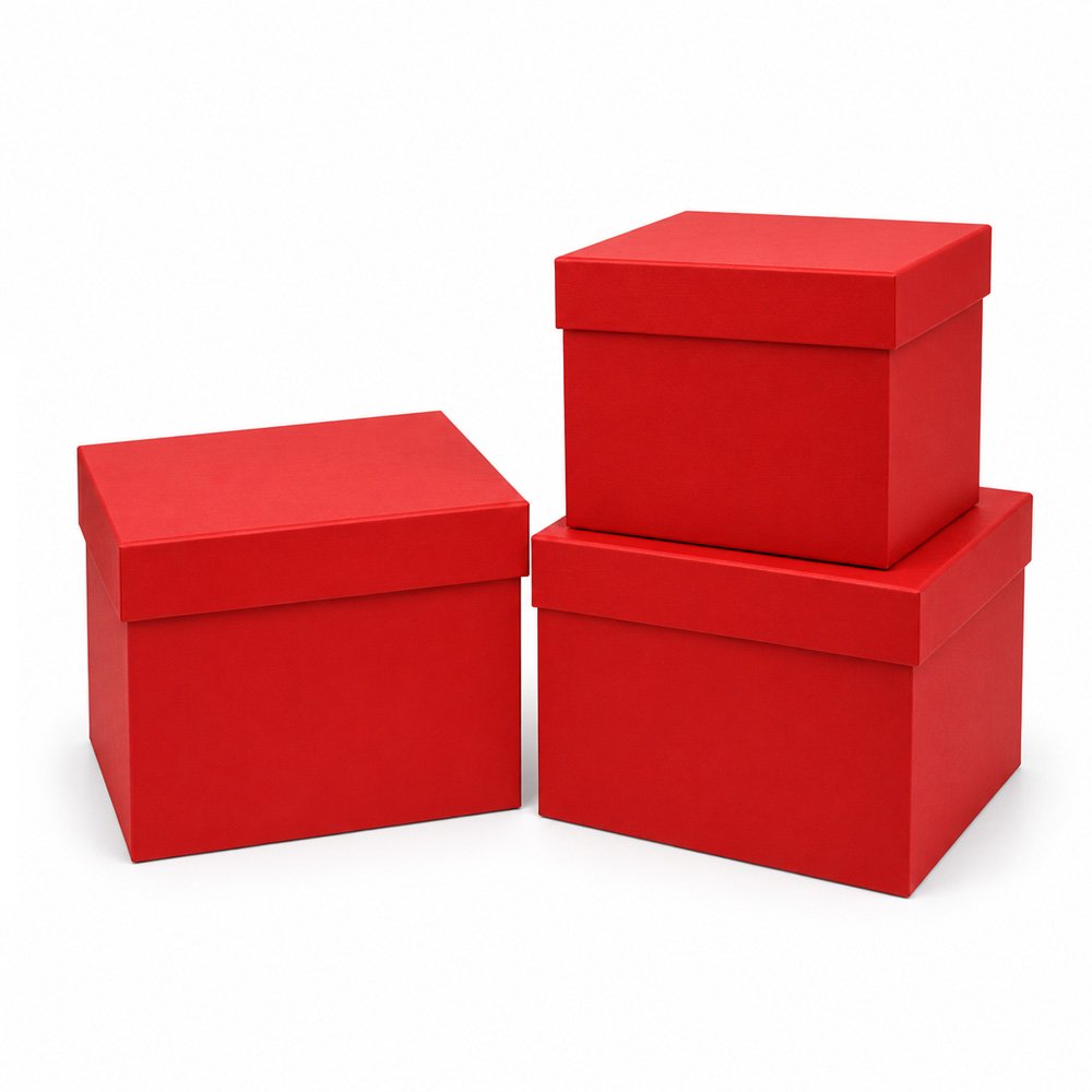 Set of 3 Square Flower Boxes - Image 3