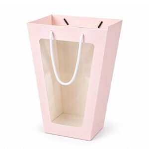 T-Shape Flower Bag with Window