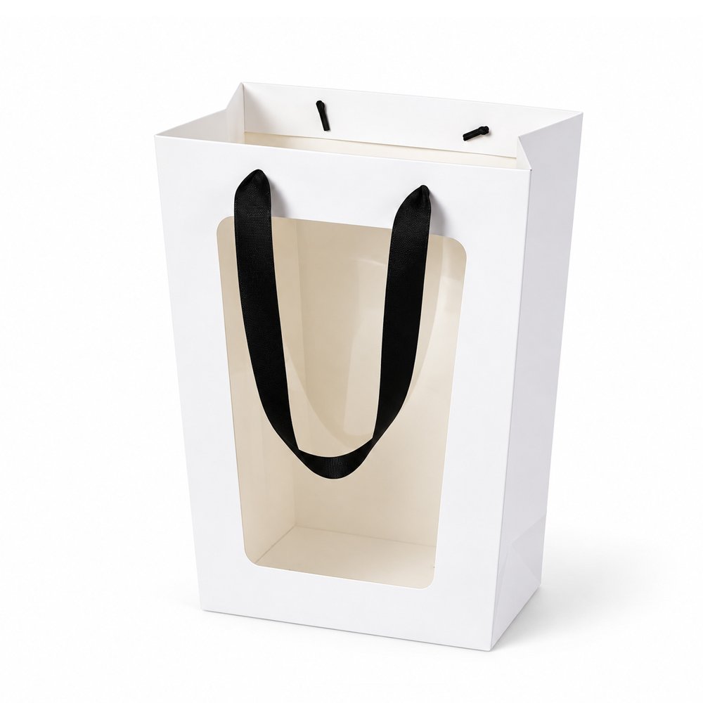 T-Shape Flower Bag with Window - Image 2