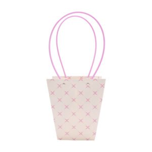 X-Print Waterproof T-Shaped Cardboard Flower Bag