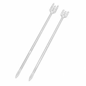 Bent-Head Fork-Shaped Flower Holder - 31 cm