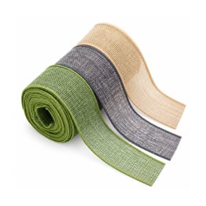 Jute Ribbon - 4 cm Wide, 5Y per Roll