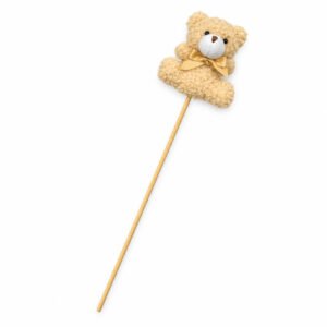 Teddy Bear Pick - Bear 8 cm, Stick 30 cm